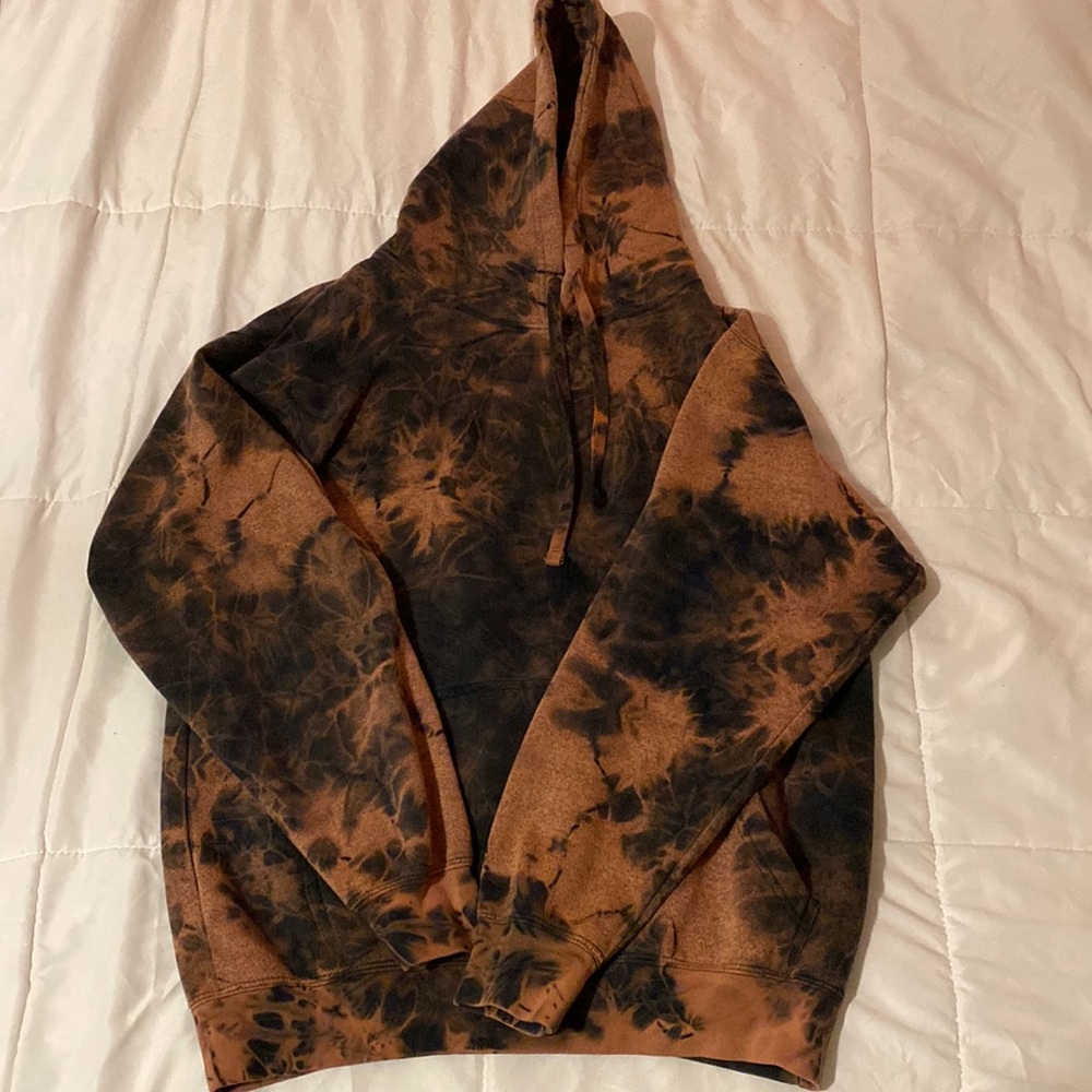 Social Culture bleach dye hoodie